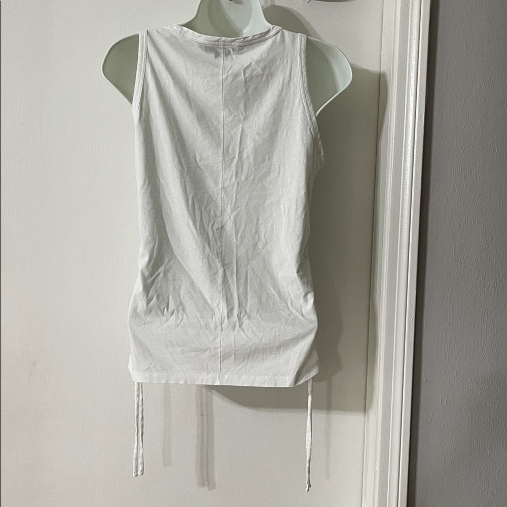 Veronica Beard White Tank Top - Picture 2 of 5
